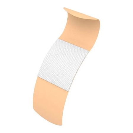 Dynarex Dynarex Sheer Plastic Adhesive Sterile Bandage, 3/4inL x 3inW, 2400 Pcs 3601